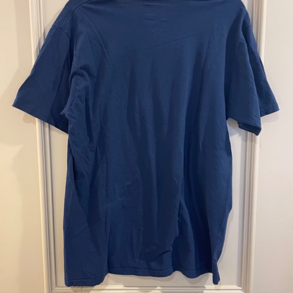 ADIDAS The Go-To Tee NOTRE DAME Soccer ACC Champions Navy Blue Gold Cotton LARGE - Picture 3 of 6